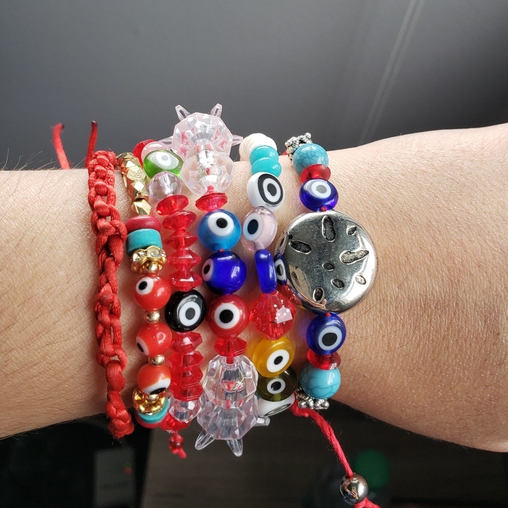 Evil eye bracelet
